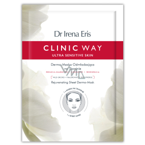 Dr Irena Eris Clinic Way nočný spevňujúci textilné dermo-maska 1 kus