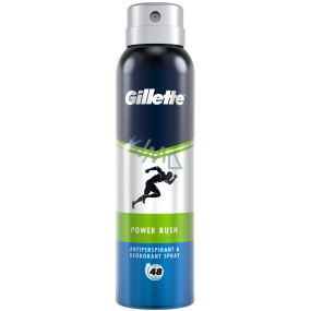 Gillette Series Power Rush dezodorant antiperspirant sprej pre mužov 150 ml