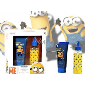 Mimoni Telový sprej 150 ml + sprchový gél 150 ml pre deti darčeková sada