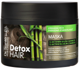 Dr. Santé Detox Hair maska s aktívnym uhlím z bambusu pre intenzívnu regeneráciu vyčerpaných vlasov 300 ml
