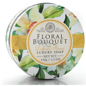 Somerset Toiletry Narcis toaletné mydlo v plechu 150 g