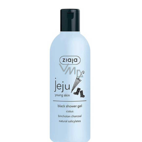 Ziaja Jeju Čierne sprchové mydlo s protizápalovými a antibakteriálnymi účinkami 300 ml