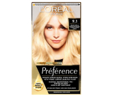 Loreal Paris Préférence farba na vlasy 9.1 Oslo Veľmi svetlá popolavá blond