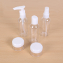 Albi Original Cestovná sada fľaštičiek 3 x 80 ml + 2 nádobky + Hortenzia puzdro - 15 cm x 15 cm x 4,5 cm
