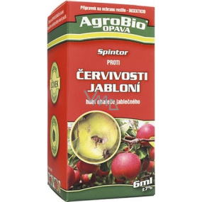 AgroBio Spintor proti červivosti jabloní hubí obaľovača jablčného 6 ml