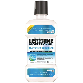 Listerine Professional Sensitivity Therapy antiseptická ústna voda bez alkoholu 500 ml