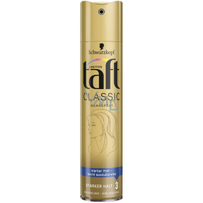 Taft Classic silná fixácia 3 lak na vlasy 250 ml
