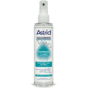 Astrid Aqua Biotic Express Care micelárna voda v spreji pre všetky typy pleti 200 ml