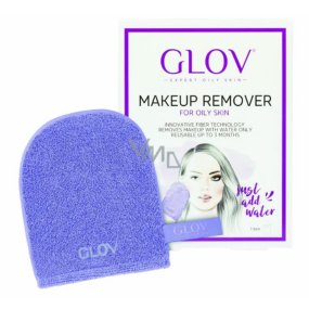 Glov Makeup Remover for Oily Skin odličovacia rukavica pre mastnú a problematickú pleť 1 kus