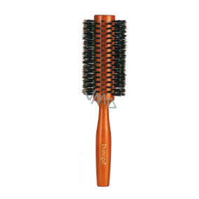 Donegal Nature Gif Eco Kefa na vlasy drevený prírodné štetiny 22,6 cm, priemer 6,2 cm