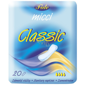 Micca Classic intímne vložky bez krídeliek 20 kusov