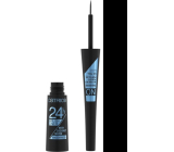 Catrice 24h Brush Liner Waterproof tekuté očné linky 010 Ultra Black Waterproof 3 ml