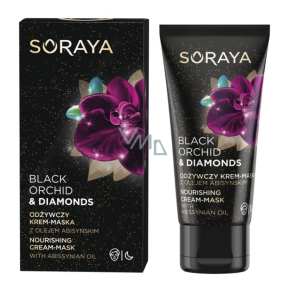Soraya Black Orchid Čierna orchidea + Diamantový prášok vyživujúci krém - maska 50 ml
