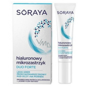 Soraya Hyaluronic Micro-Injection Duo Forte ľahký očný krém proti vráskam 15 ml