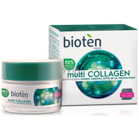 Bioten Multi Collagen SPF 10 denný krém proti vráskam 50 ml