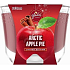 Glade Maxi Arctic Apple Pie s vôňou jablka, škorice a muškátového orieška vonná sviečka v skle, doba horenia až 52 hodín 224 g