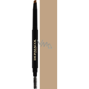 Dermacol Eyebrow Perfector Automatic ceruzka na obočie s kefkou 01 3 g