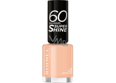 Rimmel London 60 Seconds Super Shine Nail Polish lak na nechty 401 Nude Nostalgia 8 ml