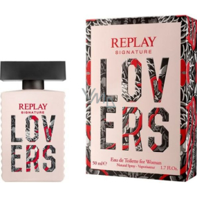 Replay Signature Lovers for Woman toaletná voda 50 ml