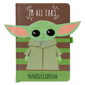 Epee Merch Star Wars - Mandaloriánsky blok A5 14,8 cm x 21 cm prémiová hnedá