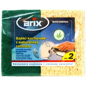 Arix Hubka z prírodnej celulózy 2 kusy