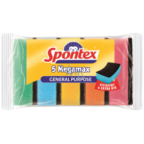 Spontex Megamax hubky na riad 5 kusov