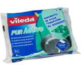 Vileda Pur Active hubka na riad Teflon stredná 2 kusy