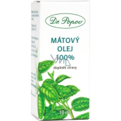 Dr. Popov Mätový olej 100% prírodný olej pre vonkajšie aj vnútorné použitie doplnok stravy 10 ml