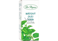 Dr. Popov Mätový olej 100% prírodný olej pre vonkajšie aj vnútorné použitie doplnok stravy 10 ml