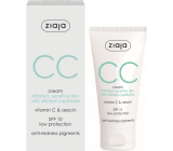 Ziaja CC krém SPF10 podráždená, citlivá pleť s rozšírenými žilkami 50 ml