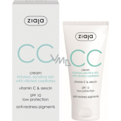 Ziaja CC krém SPF10 podráždená, citlivá pleť s rozšírenými žilkami 50 ml