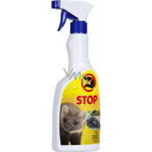 Bio-Enzym Stop Kuna prírodný odpudzovač kún na použitie v interiéri aj exteriéri rozprašovač 500 ml