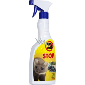 Bio-Enzym Stop Kuna prírodný odpudzovač kún na použitie v interiéri aj exteriéri rozprašovač 500 ml