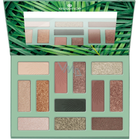 Essence Out In The Wild Eyeshadow Palette paletka očných tieňov 02 Do not Stop Beleafing! 10,2 g