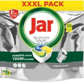 Jar Platinum All in One Lemon kapsule do umývačky riadu 125 kusov