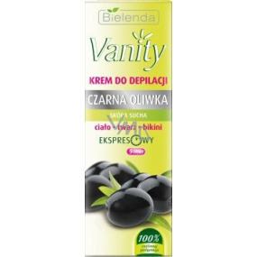 Bielenda Vanity Black Olive depilačný krém 100 ml