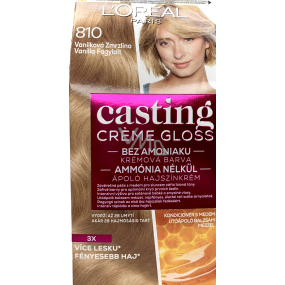 Loreal Paris Casting Creme Gloss krémová farba na vlasy 810 Vanilková zmrzlina