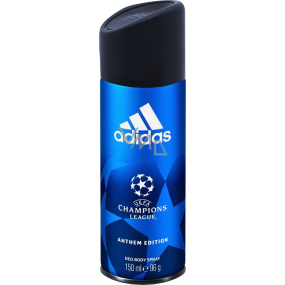 Adidas UEFA Champions League Anthem Edition dezodorant sprej pre mužov 150 ml