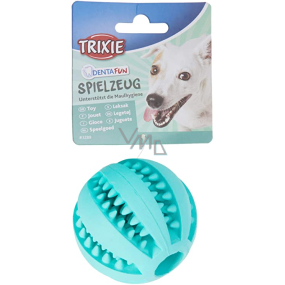 Trixie Dentafun lopta s mätou zelený 7 cm