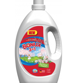 Bonux Color Spring Freshness 3v1 tekutý prací gél na farebné prádlo 66 dávok 3,63 l