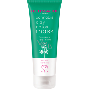 Dermacol Cannabis detoxikačné ílová maska 100 ml