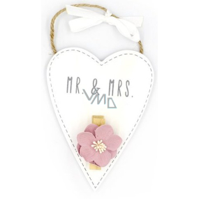 Nekupto Ceduľka strednej Mr. & Mrs. 14 x 10 x 2 cm