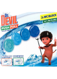 Dr. Devil Polar Aqua Push Pull WC blok bez košíka 2 x 20 g