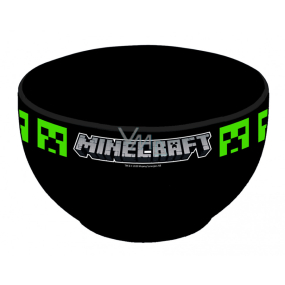 Epee Merch Minecraft - Creeper Miska keramická čierna 600 ml