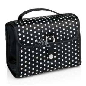 Diva & Nice Kozmetická taštička Polka Dot 17,8 x 10,8 x 12,7 cm.