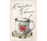 Bohemia Gifts Aromatická vonná karta Čarovné Vianoce 10,5 x 16 cm