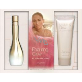 Jennifer Lopez Enduring Glow parfumovaná voda pre ženy 30 ml + telové mlieko 75 ml, darčeková sada pre ženy