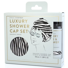 Somerset Toiletry Vodný melón sprchový gél 100 ml + kúpacia čiapka, kozmetická sada pre ženy