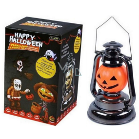 Rappa Halloween Lampa tekvica so zvukovým a svetelným efektom 18 cm