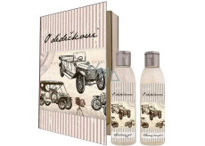 Bohemia Gifts O grandfather sprchový gél 200 ml + šampón na vlasy 200 ml, knižná kozmetická sada